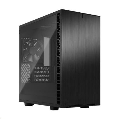Obrázek FRACTAL DESIGN skříň Define 7 Mini Black TG Light Tint, USB 3.1 Type- C, 2x USB 3.0, bez zdroje, mATX