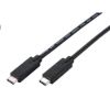 Obrázek C- TECH kabel USB 3.2, Type- C (CM/ CM), PD 100 W, 20Gbps, 2m, černý