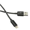 Obrázek Kabel C- TECH USB 2.0 Lightning (IP5 a vyšší) nabíjecí a synchronizační kabel, 2m, černý