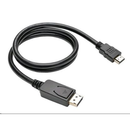 Obrázek C- TECH kabel DisplayPort/ HDMI, 2m, černý