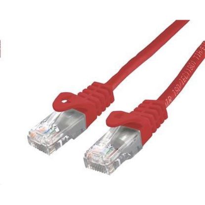Obrázek C- TECH kabel patchcord Cat6, UTP, červený, 0, 5m