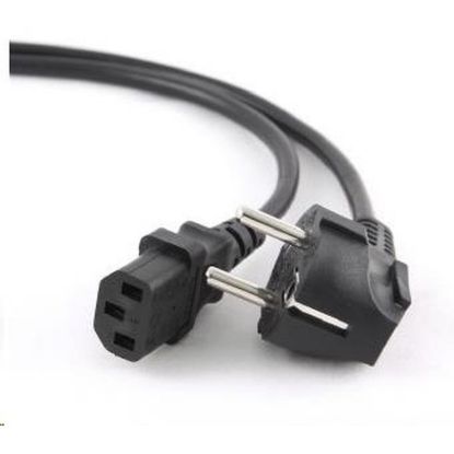 Obrázek C- TECH kabel síťový 3m 220/ 230V napájecí, VDE
