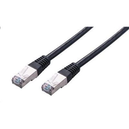 Obrázek C- TECH kabel patchcord Cat5e, FTP, černý, 2m