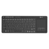 Obrázek C- TECH Klávesnice WLTK- 03, Bezdrátová, Touchpad, černá