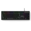 Obrázek C- TECH Klávesnice Riven, Drátová USB, černá