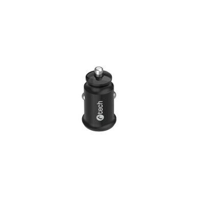Obrázek C- TECH Nabíječka do auta UCC- 03, 2xUSB, černá