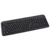 Obrázek C- TECH klávesnice KB- 102M USB, multimediální, slim, black, CZ/ SK