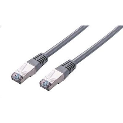 Obrázek C- TECH kabel patchcord Cat5e, FTP, šedý, 20m