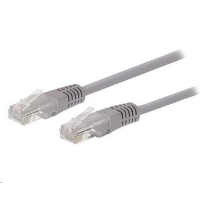Obrázek C- TECH kabel patchcord Cat5e, UTP, šedý, 20m