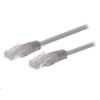 Obrázek C- TECH kabel patchcord Cat5e, UTP, šedý, 0, 25m