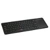 Obrázek C- TECH klávesnice WLTK- 01, bezdrátová s touchpadem, černá, USB