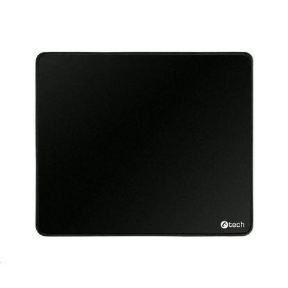 Obrázek C- TECH Podložka pod myš MP- 01, černá, 320 x 270x4mm, obšité okraje