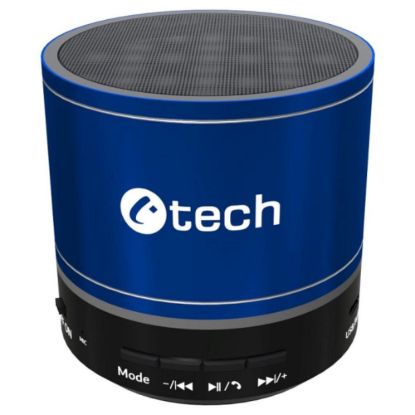 Obrázek C- TECH repro SPK- 08L, bluetooth, modrá