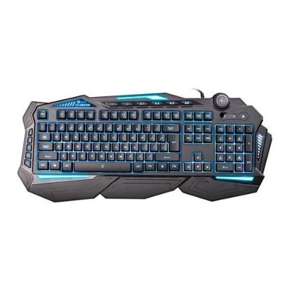 Obrázek C- TECH klávesnice SCORPIA V2 (GKB- 119), herní, CZ/ SK, 7 barev podsvícení, programovatelná, černá, USB