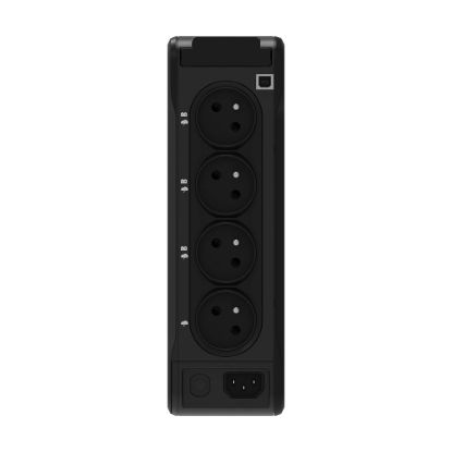 Obrázek Eaton 3P Ellipse UPS USB FR, 900VA, 540 W, Vstup: C14, Výstupy: (3) Typ E, (1) Pouze přepěťová ochrana Typ E, USB nabíj