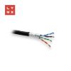 Obrázek LYNX FTP kabel, Cat5e, PE (Fca), 0, 5mm, celoměděný, venkovní, černý, box 305m