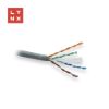 Obrázek LYNX UTP kabel, Cat6, LSOH, celoměděný, vnitřní, šedý, box 305m