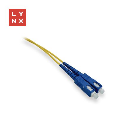 Obrázek LYNX duplexní patch kabel SM, OS2, SC/ SC, 9/ 125µm, 3m