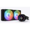 Obrázek NZXT vodní chladič Kraken 240 ELITE RGB / 2 x 120mm RGB fan / LCD disp. / 6 let / LGA1851 / AM5