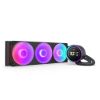 Obrázek NZXT vodní chladič Kraken 360 ELITE RGB / 3 x 120mm RGB fan / 4- pin PWM / LCD disp. / 6 let