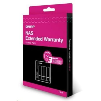 Obrázek QNAP LIC- NAS- EXTW- PINK- 3Y- EI elektronická prodlužujicí záruka 3 roky
