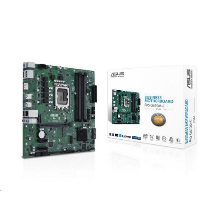 Obrázek ASUS MB Sc LGA1700 PRO Q670M- C- CSM, Intel Q670, 4xDDR5, 2xDP, 1xHDMI, mATX