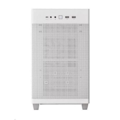 Obrázek ASUS case AP201 PRIME CASE TG WHITE, Mini Tower, bílá