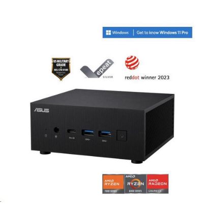 Obrázek ASUS mini PC PN53- BBR777HD AMD R7- 7735HS / bez ram a hdd/ 2*M.2 Slot+ 1* 2.5" Slot INTEL Wi- Fi 6E + BT5.2(2*2) VESA