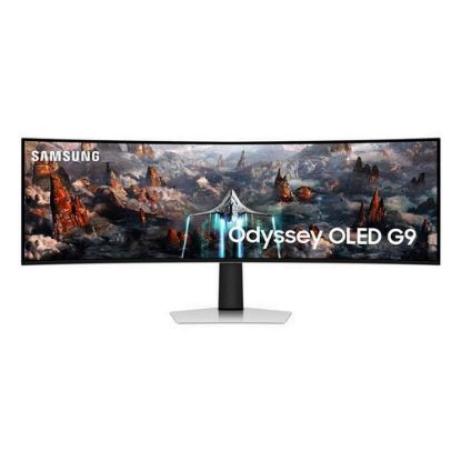 Obrázek SAMSUNG MT LED LCD 49" Odyssey OLED G9(G93SC) LS49CG934SUXEN - prohnutý, OLED, Double QHD, 5120 x 1440, 0, 03 ms, 240 Hz