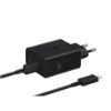 Obrázek Samsung Dual USB- C 50 W Cestovní nabíječka + USB- C Datový Kabel Black