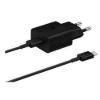 Obrázek Samsung cestovní nabíječka EP- T1510XBE, PD, 15 W, kabel USB- C, černá