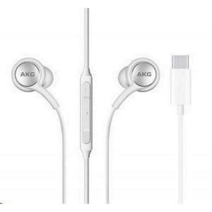 Obrázek Samsung stereo sluchátka EO- IC100BWE, USB- C, bílá