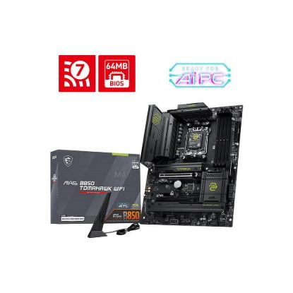 Obrázek MSI MB Sc AM5 MAG B850 TOMAHAWK WIFI, AMD B850, 4xDDR5, WiFi, 1xHDMI