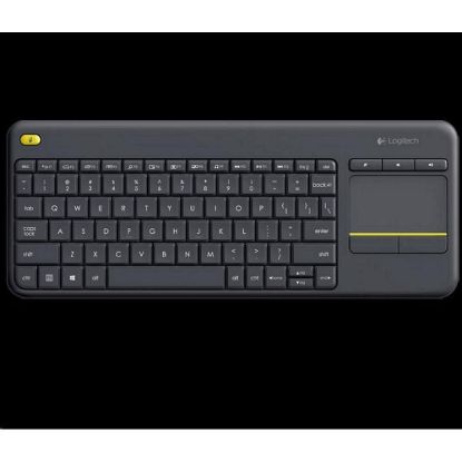 Obrázek Logitech Wireless Keyboard Touch Plus K400 Plus, black, US