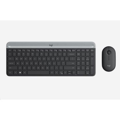Obrázek Logitech Wireless Desktop MK470, US, Graphite