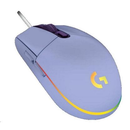 Obrázek Logitech Gaming Mouse G203 LIGHTSYNC 2nd Gen, EMEA, USB, lilac