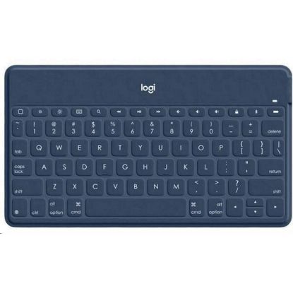 Obrázek Logitech Bluetooth Keyboard Folio Keys- To- Go, UK - International, Classic Blue, Apple