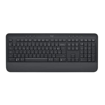 Obrázek Logitech Klávesnice Signature K650, CZ- SK, černá/ šedá