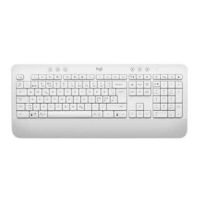 Obrázek Logitech Klávesnice Signature K650, CZ- SK, bílá/ šedá