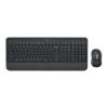 Obrázek Logitech Set klávesnice a myš Signature MK650, CZ- SK, černá/ šedá