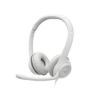 Obrázek Logitech Headset H390, drátový, USB, bílá