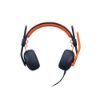 Obrázek Logitech Sluchátka Zone Learn, na uši, 3, 5mm , modrá