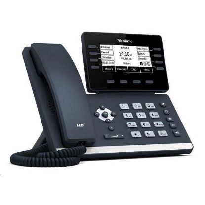 Obrázek Yealink SIP- T53 W IP telefon, 3, 7" 360 x 160 LCD, 21 prog tl., 2 x 10/ 100/ 1000, Wi- Fi, Bluetooth, PoE, 12xSIP…