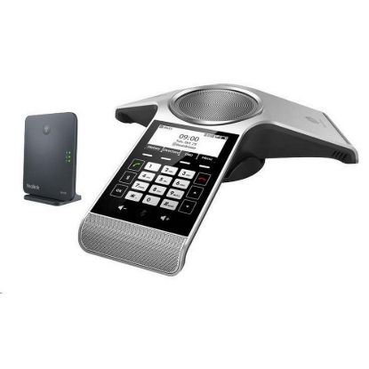 Obrázek Yealink CP930 W- Base IP DECT báze + konferenční tel., 3, 1" 248 x 120 LCD, Bluetooth, 1x microUSB, 1x microSD
