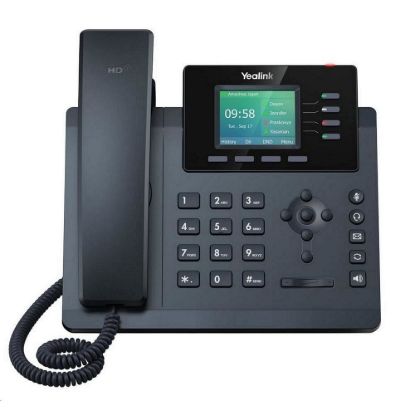 Obrázek Yealink SIP- T34 W WiFi telefon, s napájecím adaptérem, 2, 3" 132 x 64 grafický, 2x RJ45 10/ 100,