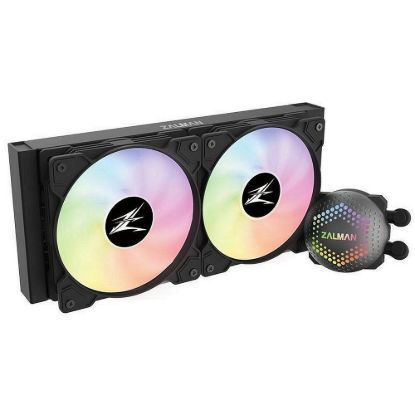 Obrázek Zalman vodní chladič CPU ALPHA24 Black / 2 x 120 mm / PWM / ARG / černá