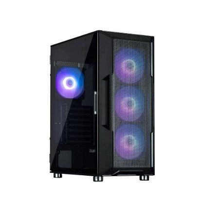 Obrázek ZALMAN case I3 NEO, Mid Tower, ATX, 2xUSB 3.0, 1xUSB 2.0, 4x 120mm ARGB Fan, černá