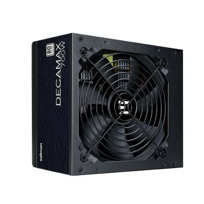 Obrázek ZALMAN zdroj Decamax, 700 W, 120mm, 80Plus, černá