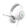Obrázek ZALMAN headset ZM- HPS310 RGB, Herní, Drátový USB, 7.1, bílá