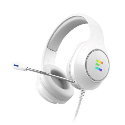 Obrázek ZALMAN headset ZM- HPS310 RGB, Herní, Drátový USB, 7.1, bílá